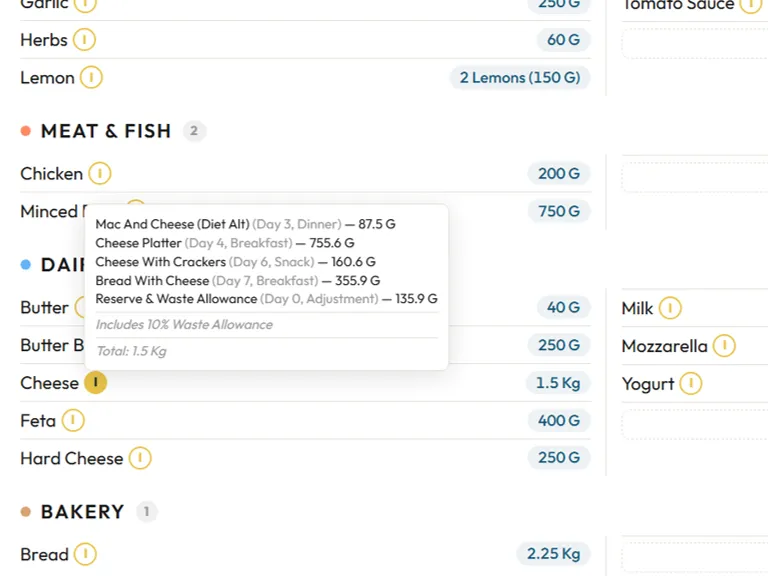 Reserve controls you can tune